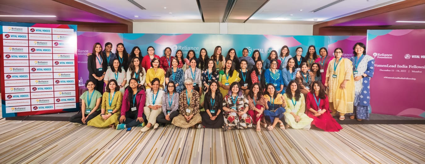 Fifty inspiring social sector women leaders awarded the WomenLead India Fellowship
